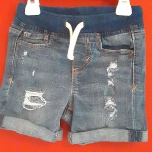 Old Navy Toddler Stretch Denim Distressed Shorts
